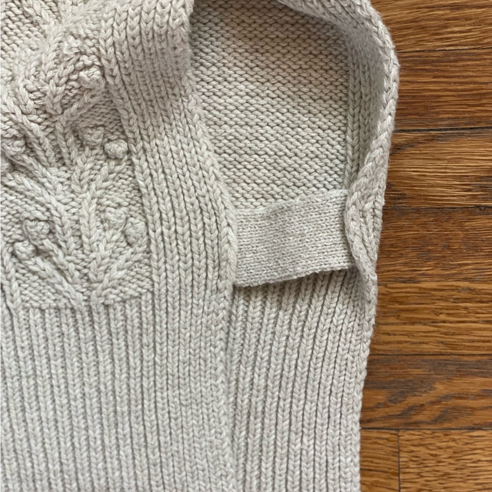 Veronica Beard Collina Sweater Vest in Ivory in XS/S. - Picture 8 of 8